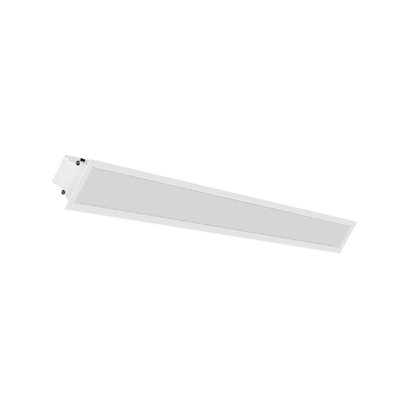 چراغ خطی توکار لاینیوم بدنه سفید 48 وات EDC
